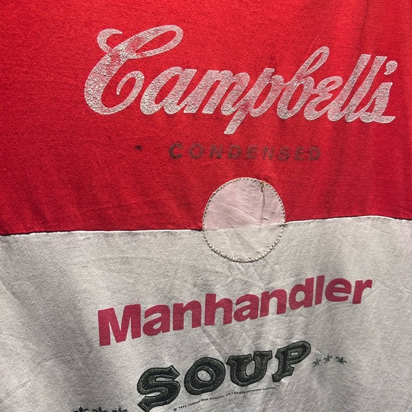 Rare campbells soup can t shirt, Andy Warhol costume art - Picture 2 of 5